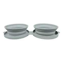 Koira Collapsible Travel Silicone Dog Bowl Set