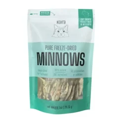 Koira Freeze-Dried Minnows Protein-Packed Cat Treats 1-oz