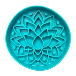Koira Silicone Dog Slow Feeder with Suction Cup Blue Lotus