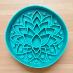 Koira Silicone Dog Slow Feeder with Suction Cup Blue Lotus