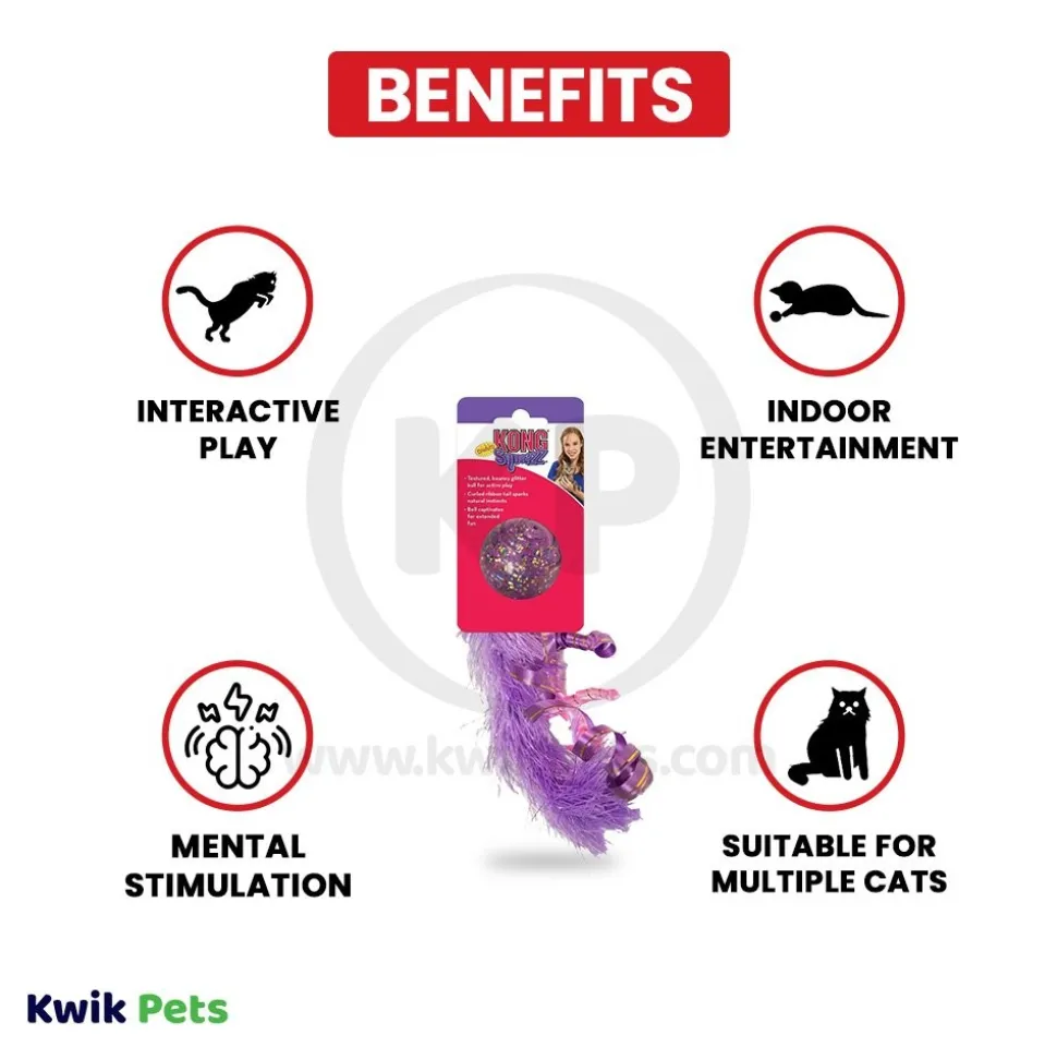 KONG Active Confetti Ball Cat Toy One Size
