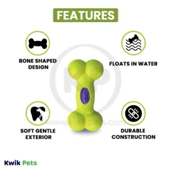 KONG Air Dog Squeaker Bone Dog Toy Large