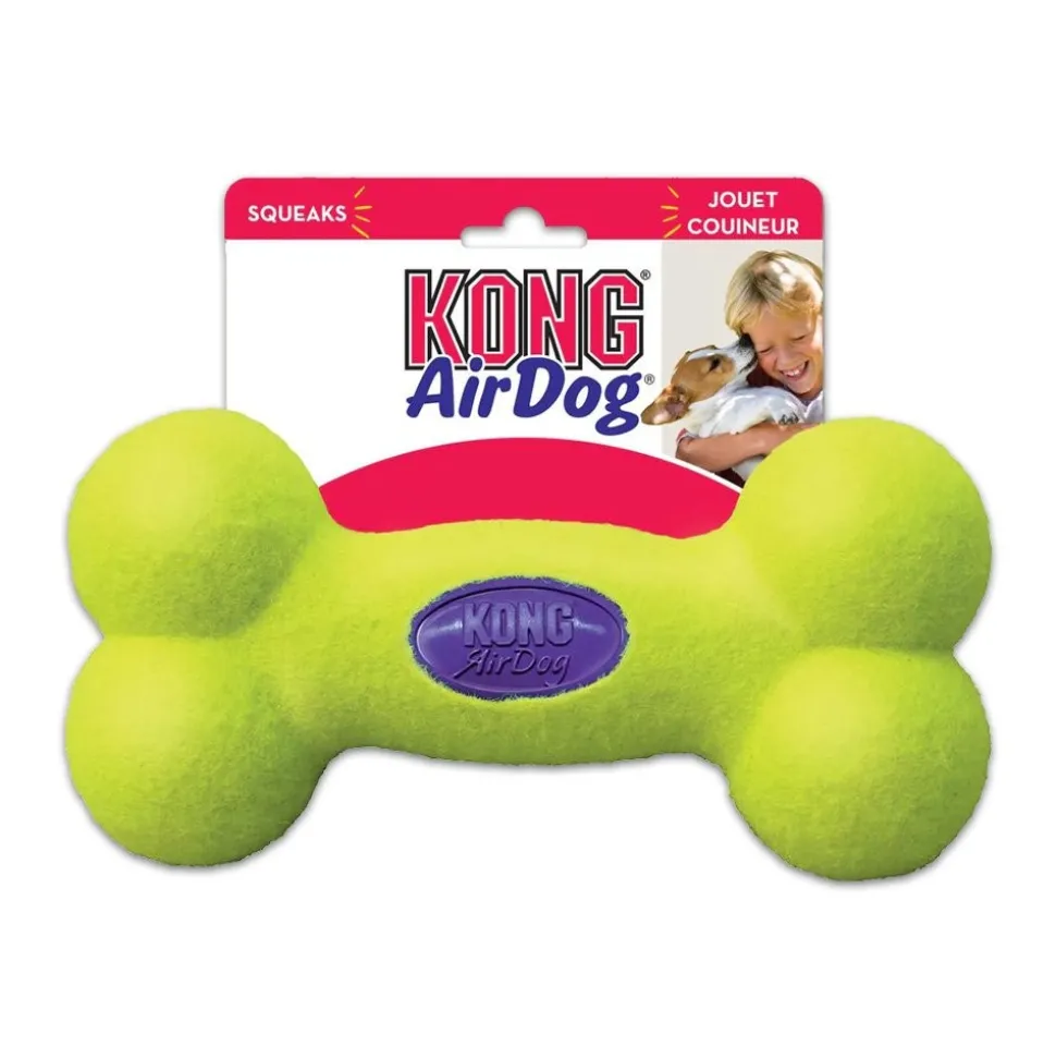 KONG Air Dog Squeaker Bone Dog Toy Large