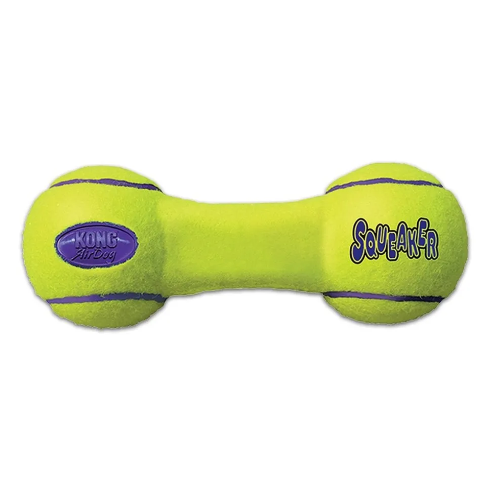 KONG Air Dog Squeaker Dumbbell Dog Toy Medium