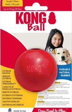 KONG Ball Dog Toy Red Small