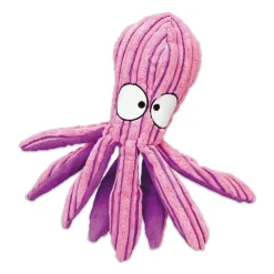 KONG CuteSeas Octopus Dog Toy Pink Purple Medium