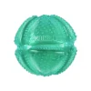 KONG Dental Squeezz Ball Dog Chew Toy Teal Medium