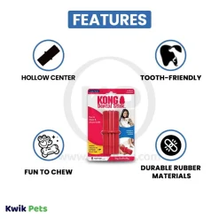 KONG Dental Stick Chew Dog Toy Large