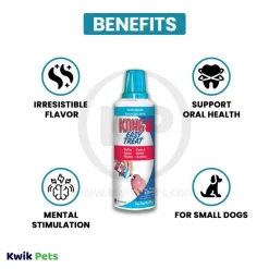 KONG Easy Treats Paste Puppy Treats Chicken Liver 8-oz