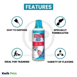 KONG Easy Treats Paste Puppy Treats Chicken Liver 8-oz