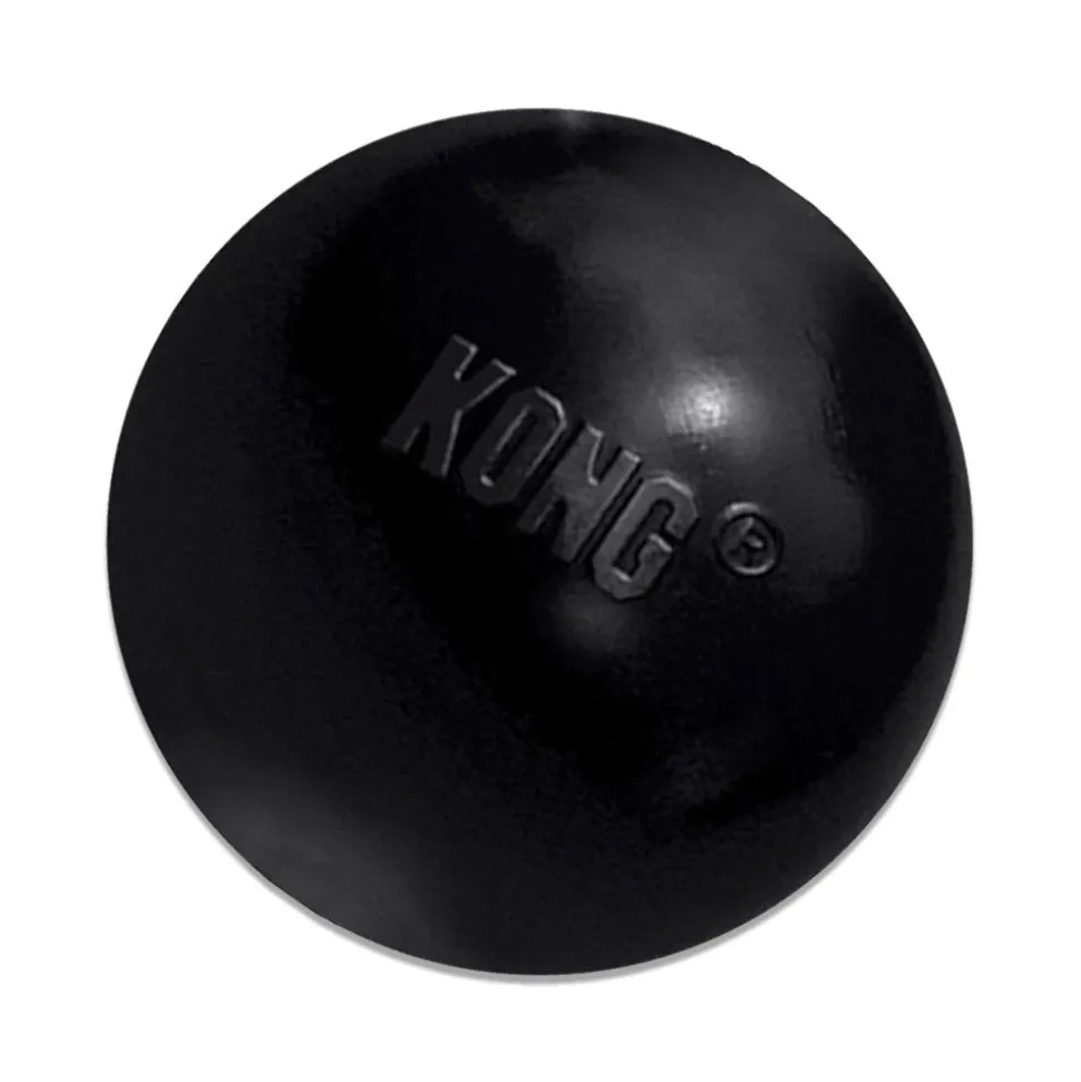 KONG Extreme Ball Dog Toy Black Small