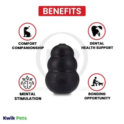 KONG Extreme Dog Toy Black Small