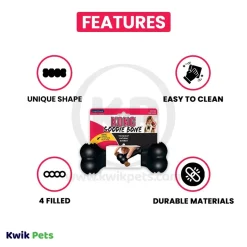 KONG Extreme Goodie Ribbon Dog Toy Medium