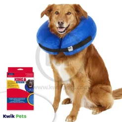 KONG Inflatable E-Collar Blue Large