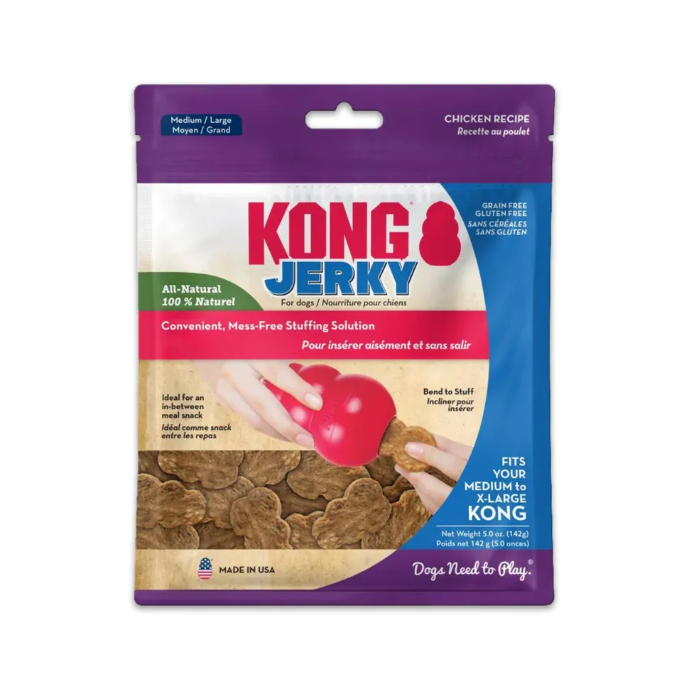KONG Jerky Dog Treat Chicken Medium/Large