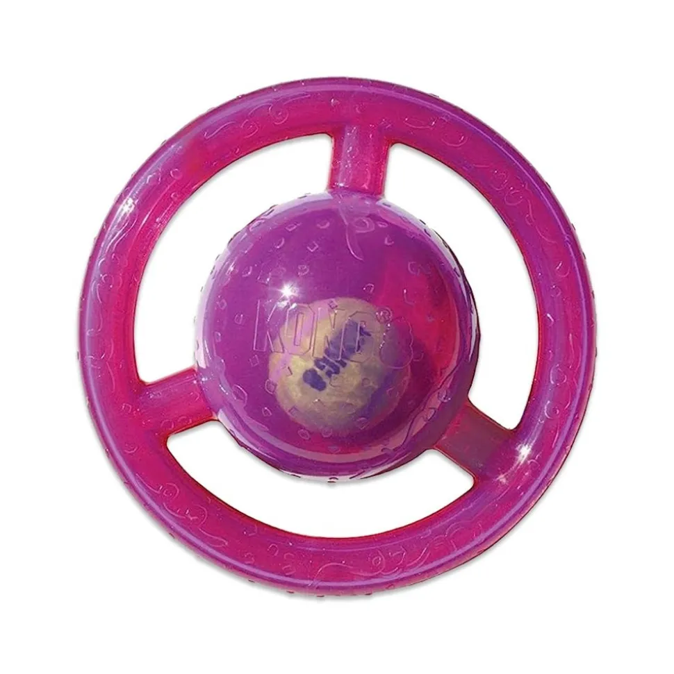 KONG Jumbler Dog Toy Disc Assorted Medium/Large