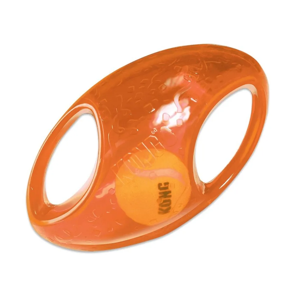 KONG Jumbler Dog Toy Football Assorted Medium/Large