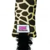KONG Kickeroo Giraffe Pattern Plush Catnip Cat Toy Brown One Size