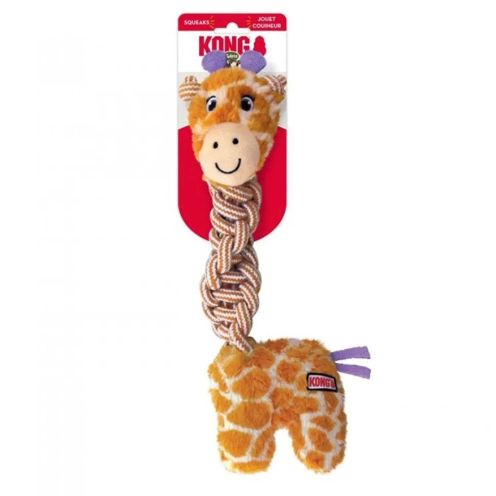 KONG Knots Twists Dog Toy Assorted Character Medium/Large