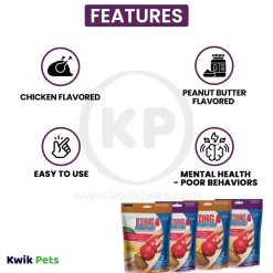 KONG Marathon Chicken Dog Treats 2 Count Large