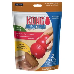KONG Marathon Peanut Butter Dog Treats 2 Count Large
