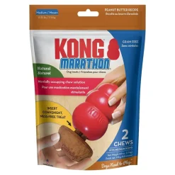 KONG Marathon Peanut Butter Dog Treats 2 Count Medium