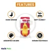 KONG Plush Dog Toy Duck Small