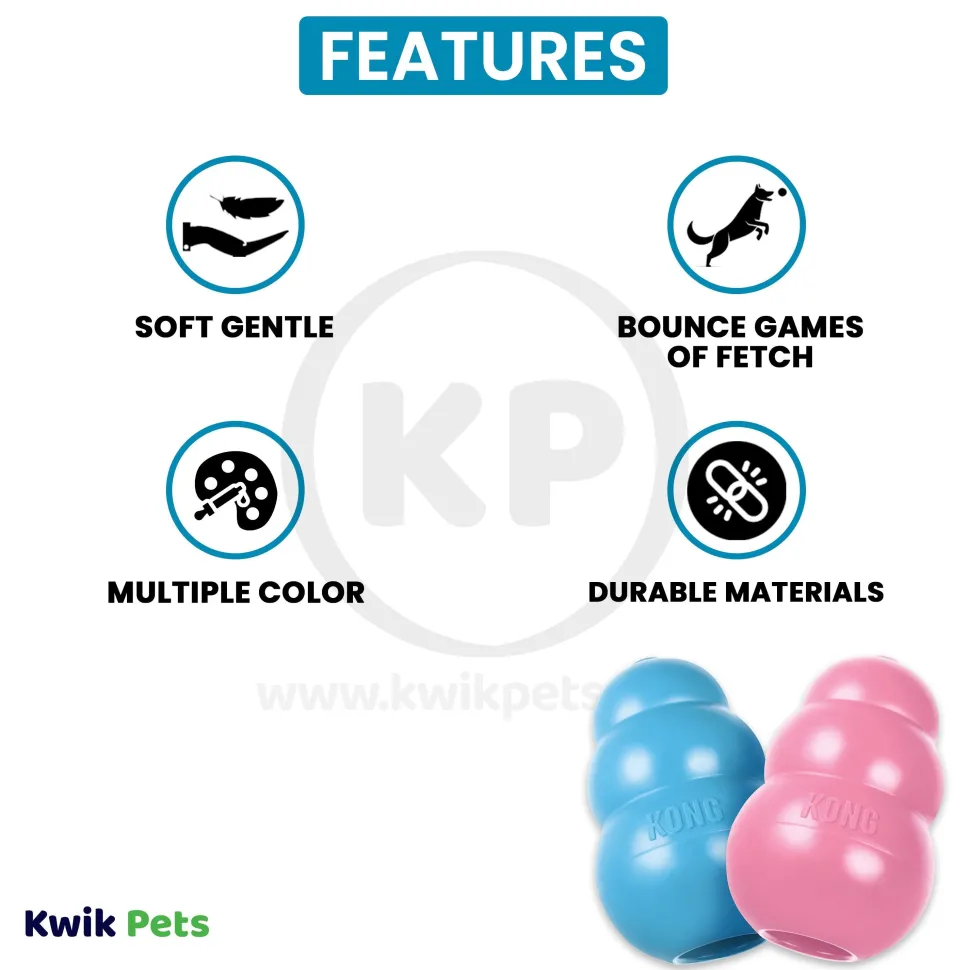 KONG Puppy Toy Assorted Large