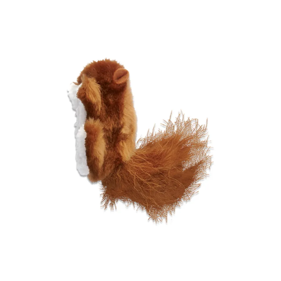 KONG Refillable Catnip Squirrel Cat Toy Brown One Size