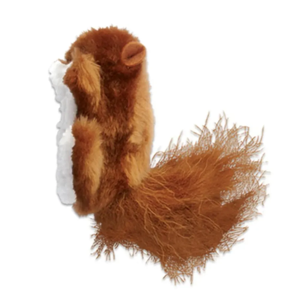KONG Refillable Catnip Squirrel Cat Toy Brown One Size
