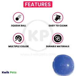 KONG Squeezz Ball Dog Toy Color Assorted XL