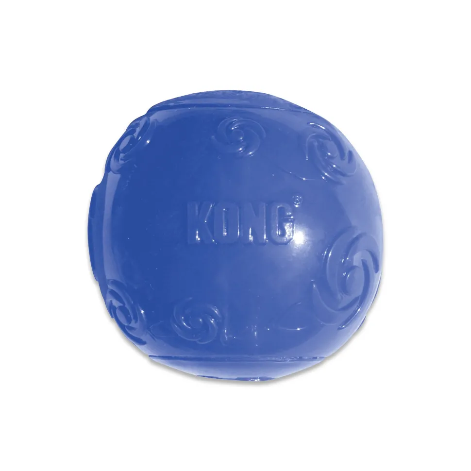 KONG Squeezz Ball Dog Toy Color Assorted Large