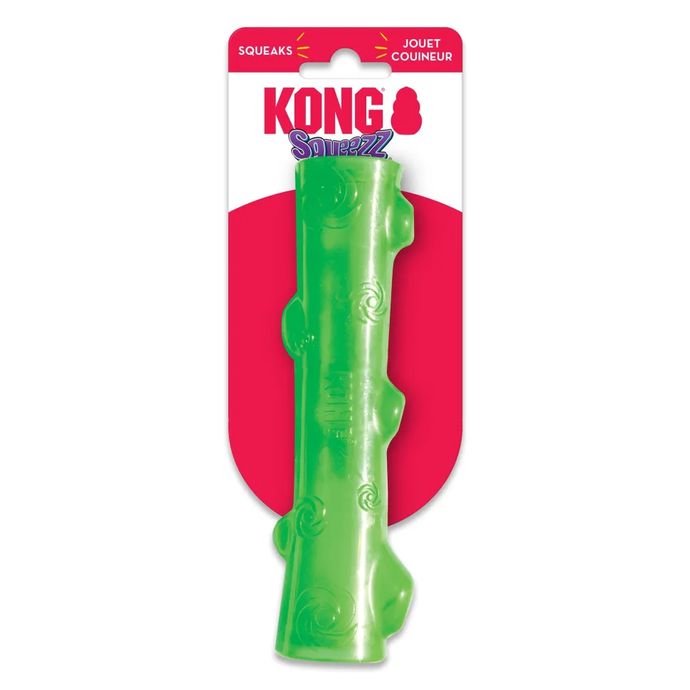 KONG Squeezz Stick Dog Toy Assorted Medium