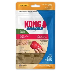 KONG Stuff'N Snacks Dog Treats Bacon & Cheese Small 7-oz