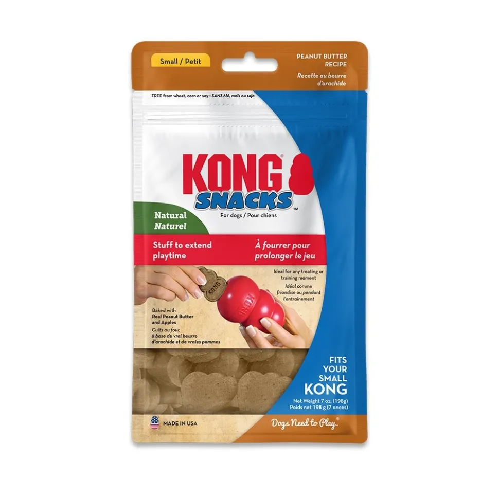 KONG Stuff'N Snacks Dog Treats Peanut Butter Small 7-oz