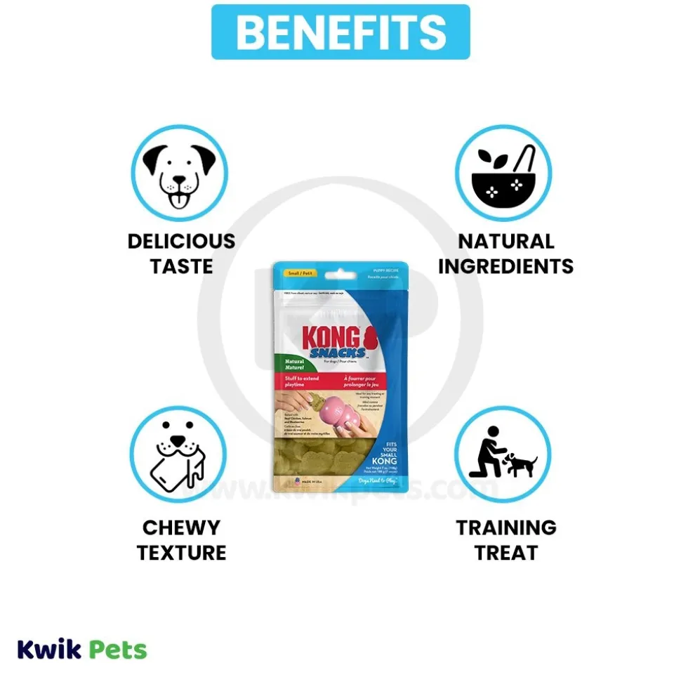 KONG Stuff'N Snacks Puppy Treats Chicken Liver Small 7-oz