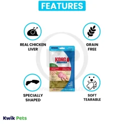 KONG Stuff'N Snacks Puppy Treats Chicken Liver Large 11-oz