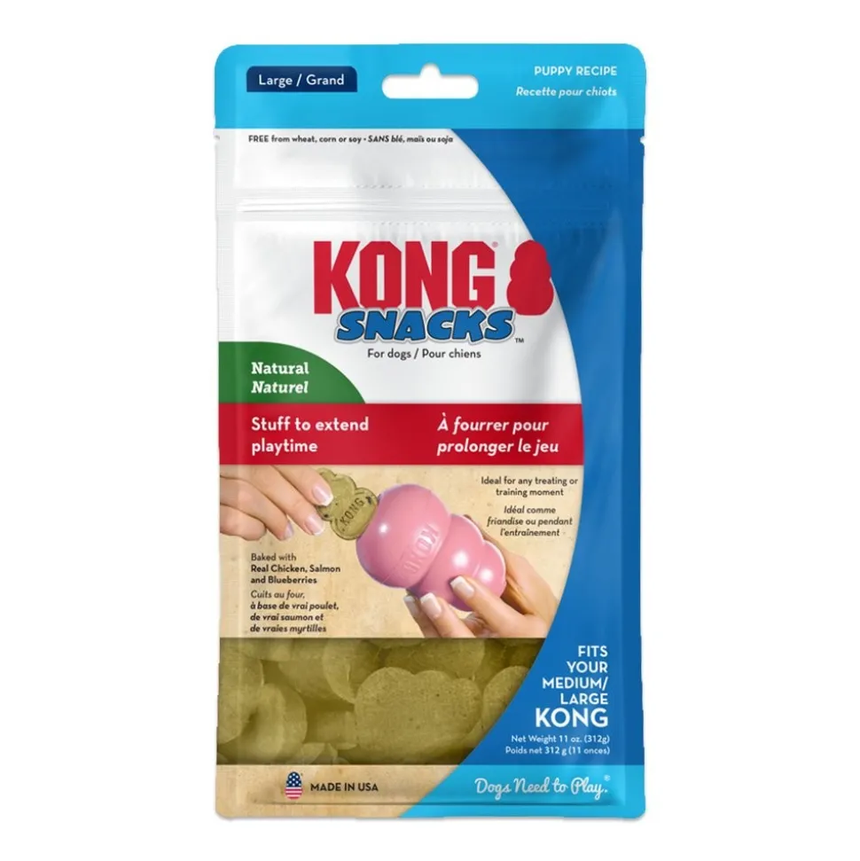 KONG Stuff'N Snacks Puppy Treats Chicken Liver Large 11-oz