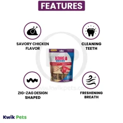 KONG Stuff'N Ziggies Dog Treat Small 7-oz