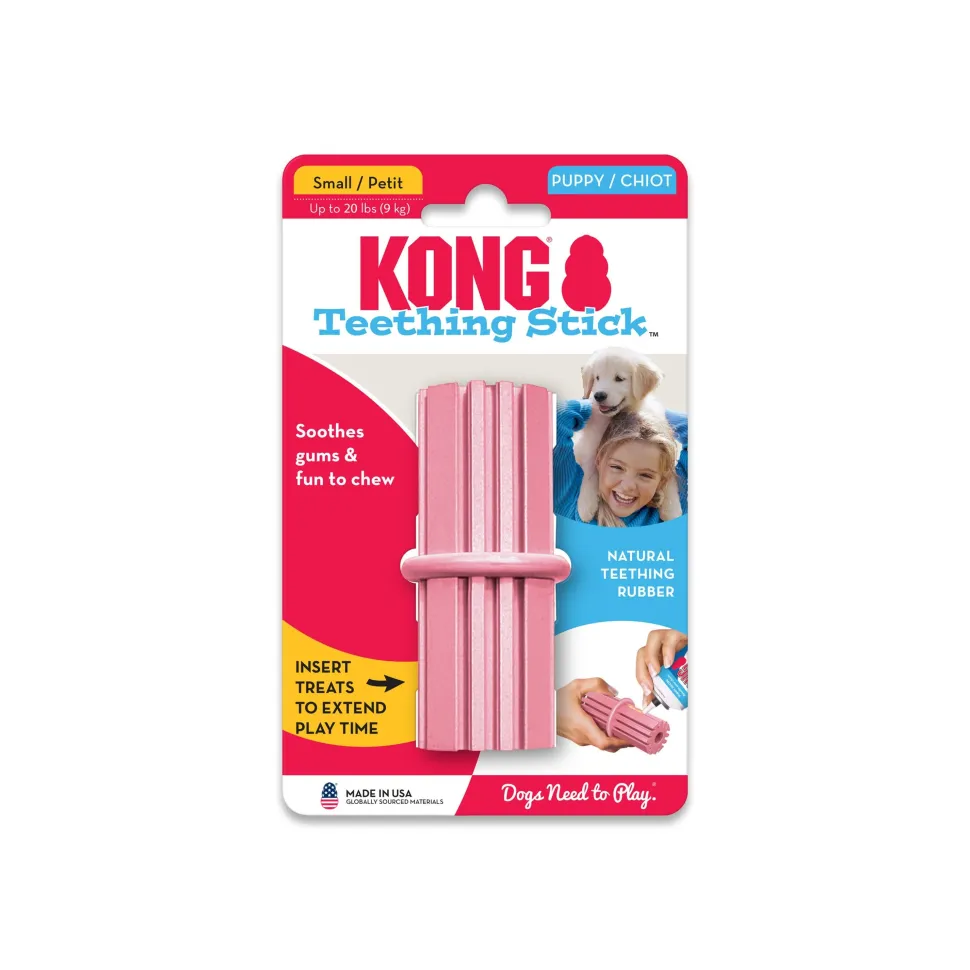 KONG Teething Stick Puppy Toy Assorted Small