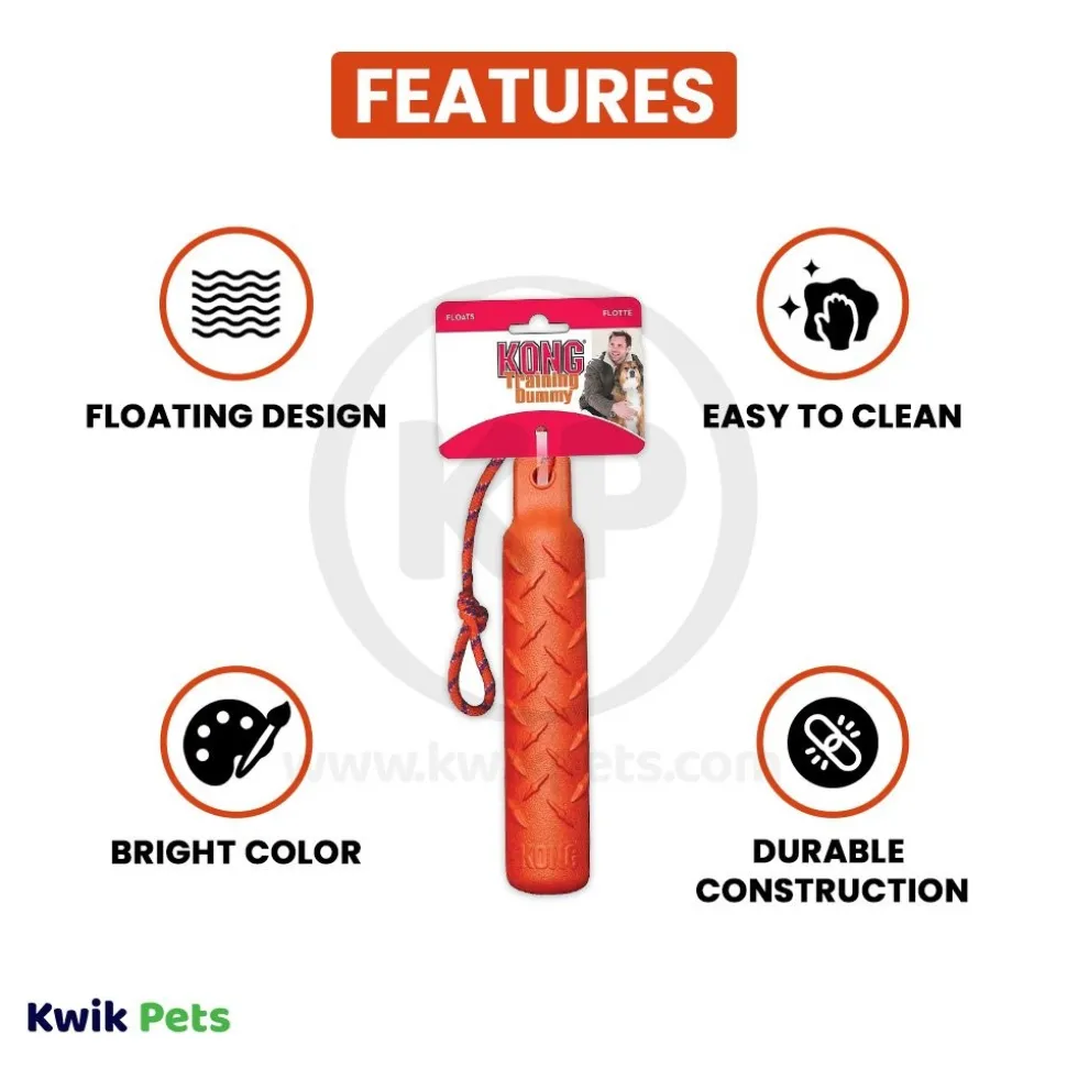 KONG Training Dummy Dog Toy Orange Large