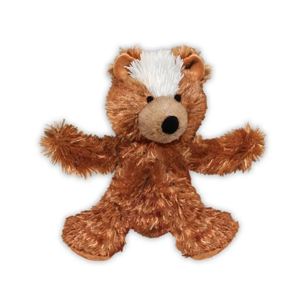 KONG Unstuffed Dog Toy Teddy Bear with Squeaker Medium
