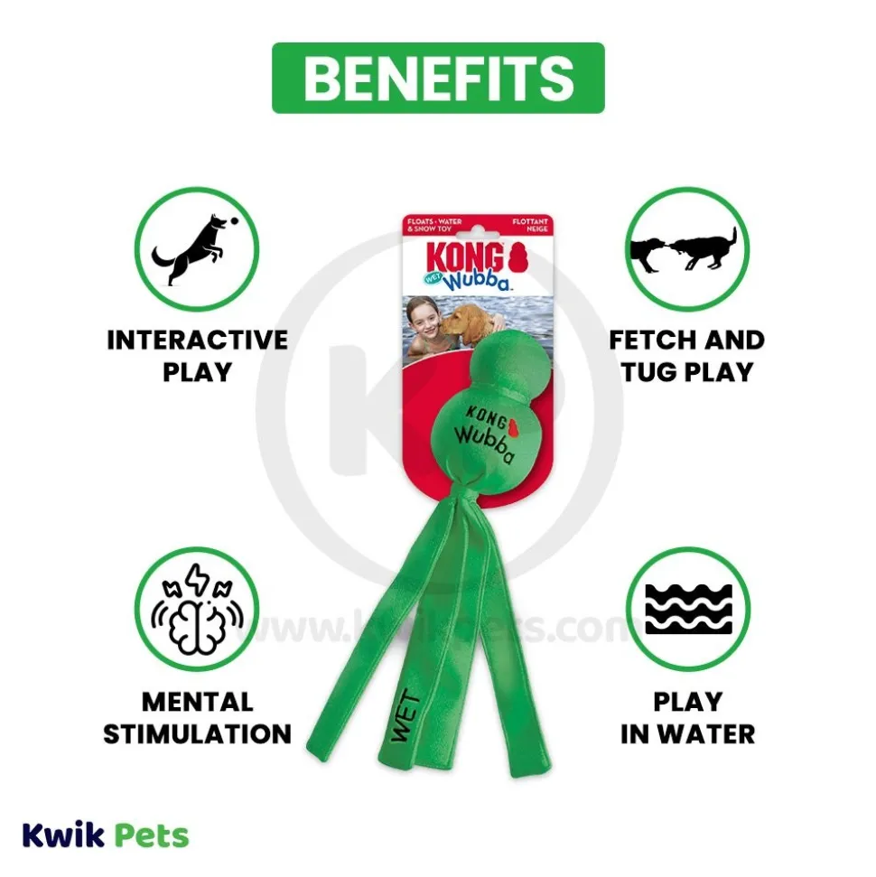 KONG Water Wubba Dog Toy Assorted XL