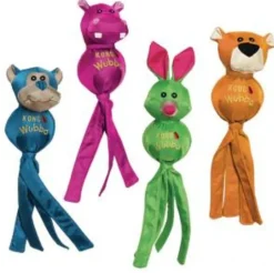 KONG Wubba Ballistic Friends Dog Toy Assorted Small