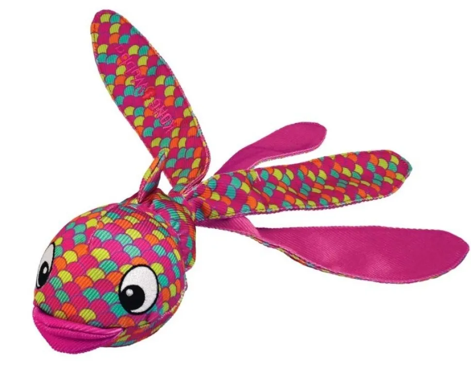 KONG Wubba Finz Dog Toy Pink Large