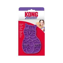 KONG Zoomgroom Cat Brush Purple One Size