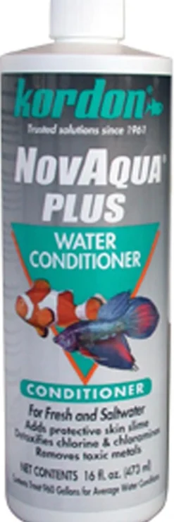 Kordon NovAqua Plus Aquarium Water Conditioner 16-oz