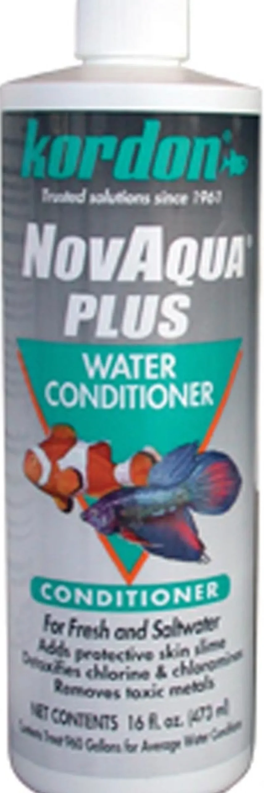 Kordon NovAqua Plus Aquarium Water Conditioner 16-oz