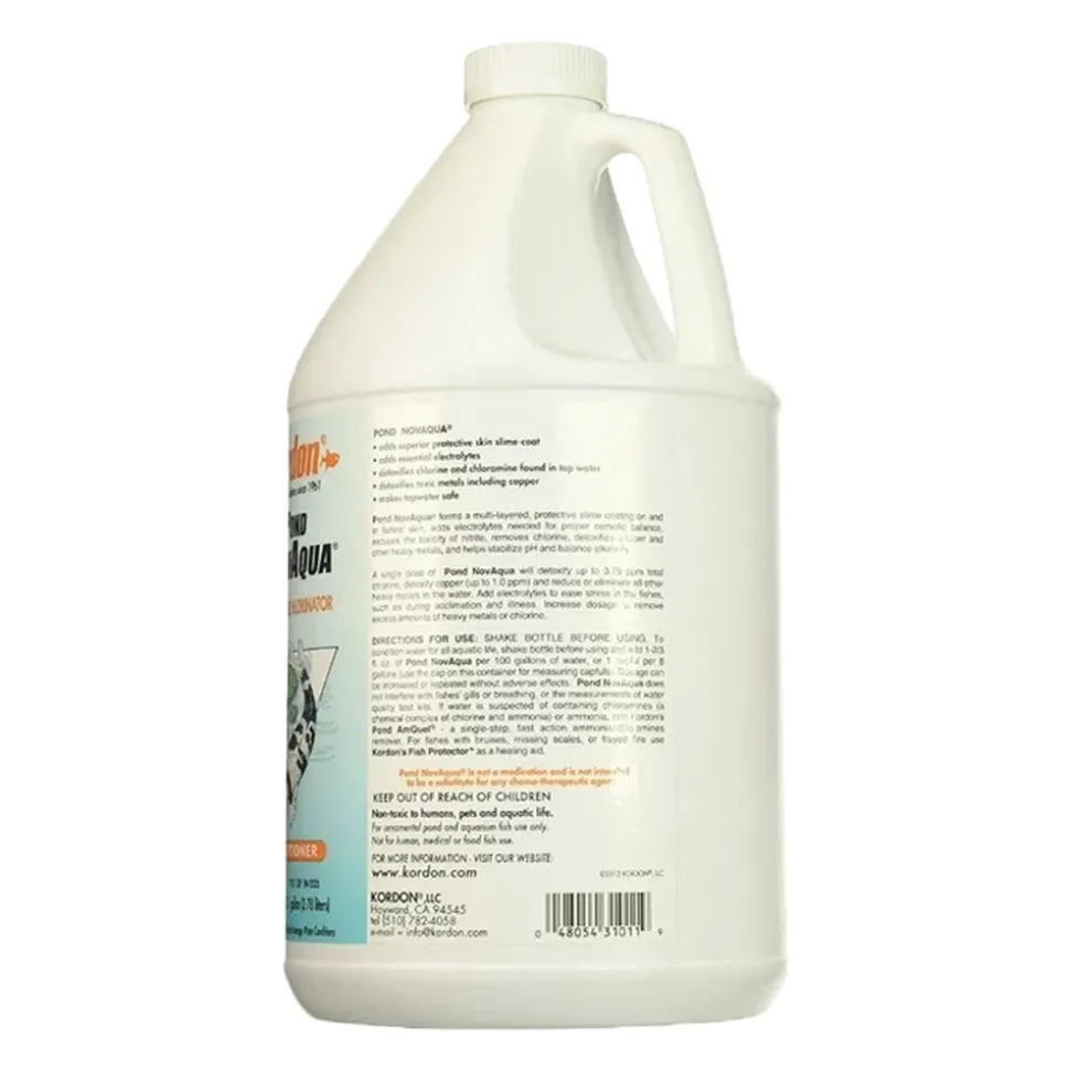 Kordon Pond NovAqua Instant Water Conditioner & Dechlorinator 1-gal