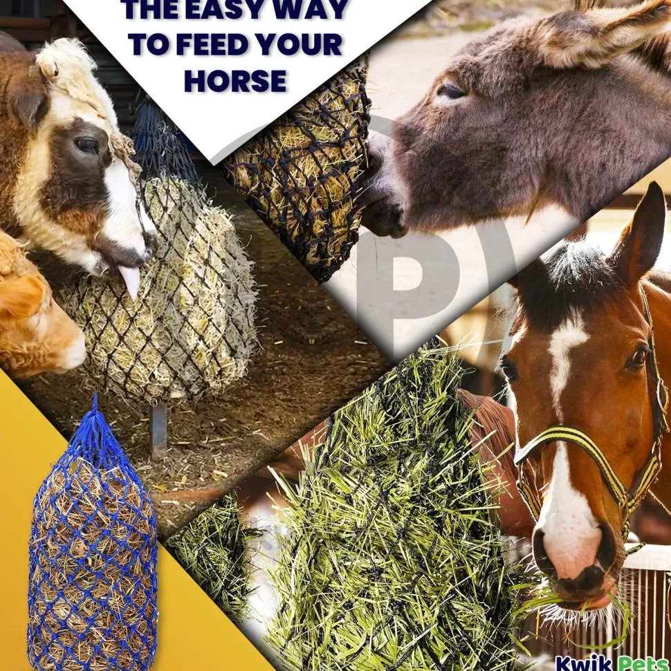 Kwik Pets Horse Hay Bag Black 42-in
